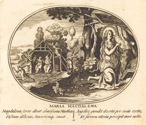 The Penitence of Mary Magdalen by Balthasar Moncornet