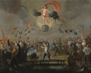 Allegory of Fate. Around 1730