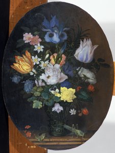 Still life with flowers by Balthasar van der Ast