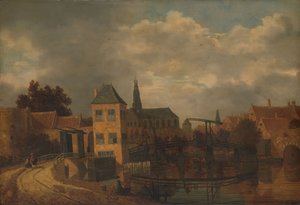 View of the Town of Haarlem by Balthasar van der Veen