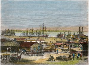 Mississippi River, New Orleans, Louisiana, USA