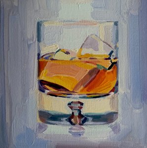 He likes a whisky drink