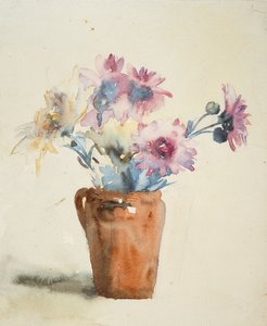 Pink Flowers in Vase