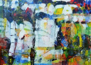 Colorful Abstract Figures by Barbara Piatti