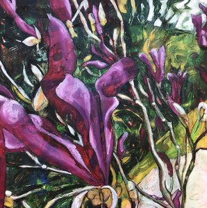 Vibrant Floral Abstract