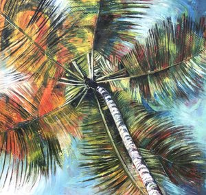 Vibrant Palm Canopy