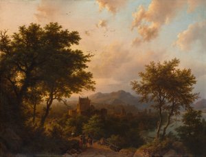 Sunset on the Rhine, 1853