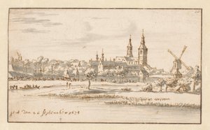 View of Ghent by Barend Klotz (attributed to)