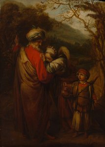 Abraham Dismissing Hagar and Ishmael by Barent Fabritius