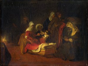 The Naming of Saint John the Baptist by Barent Fabritius