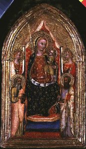 Madonna and Child Enthroned with St. Bartholomew and Other Saints