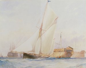 Sailing Yacht DIONE, Plymouth by Barlow Moore