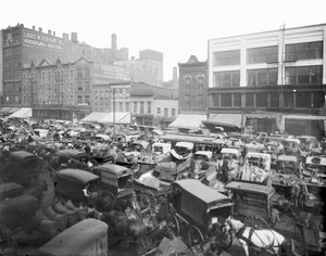 Haymarket Square, Chicago, Illinois, USA, c.1905