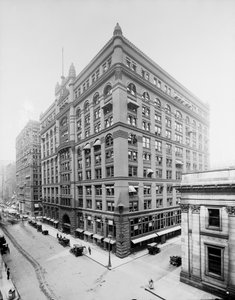 Rookery Building, Chicago, Illinois, USA, c.1905 (b/w photo)