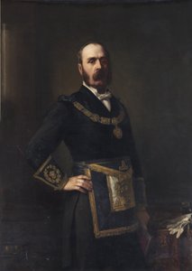 Sir John Braddick Monckton, 1883 by Barnett Samuel Marks