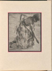 Female Dancer as a Nymph, Bowing