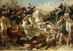 Campaign of Egypt: Napoleon Bonaparte Haranguing the Army Before the Battle of the Pyramids by Baron Antoine Jean Gros