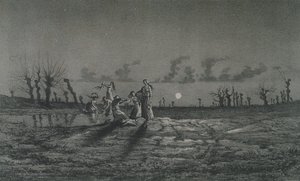 The Lavandieres or the Night Washerwomen, illustration for Legendes Rustiques by George Sand (1804-76) 1858