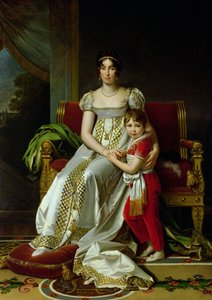 Hortense de Beauharnais, Queen of Holland, and her Son, Napoleon Charles Bonaparte