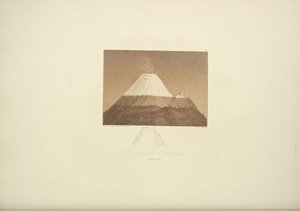 Volcano of Cotopaxi, Drawn by Gmelin, Engraved by Arnold, Illustration from "Vues des Cordillères et Monumens des Peuples Indigènes de l