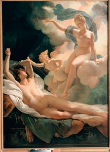 Morpheus and Iris, Painting by Pierre Narcisse Guerin (1774-1833) 1811 Saint Petersburg, Hermitage Museum