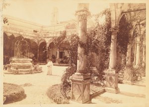 Church Courtyard, Sicily