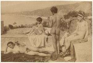 Sicilian Boys by Baron Wilhelm von Gloeden