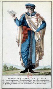 A Member of the Council of Ancients by Baron de Vinck
