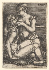 Cimon and Pero, mid-17th century by Barthel Beham