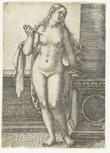 Death of Lucretia by Barthel Beham
