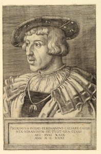 Ferdinand I, Holy Roman Emperor by Barthel Beham