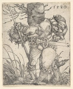Footsoldier in front of a Tree