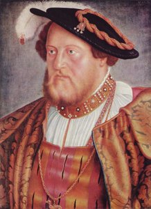 Portrait of Ottheinrich, Prince of Pfalz by Barthel Beham