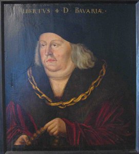 Duke Albert IV the Wise of Bavaria by Barthel Beham