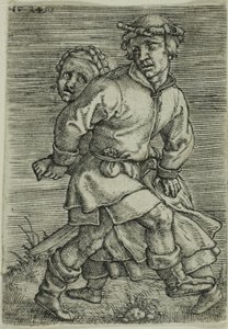 Peasant Couple Dancing