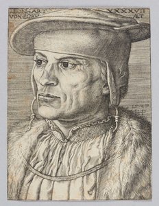 Portrait of Leonard Van Eckh by Barthel Beham