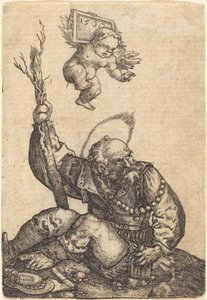 Saint Christopher by Barthel Beham