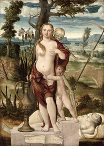 Vanitas by Barthel Beham