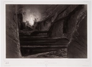 View Taken in the Mines of Wieliczka, Poland, 20th March 1840, engraved by Sabatier