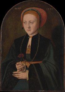 Portrait of a Woman, 1533 by Bartholomaeus Bruyn the Elder