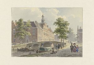 The Spui in The Hague, Looking South