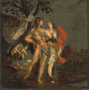 Without Bacchus and Ceres, Venus Freezes by Bartholomeus Spranger