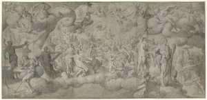 The Wedding of Cupid and Psyche by Bartholomeus Spranger
