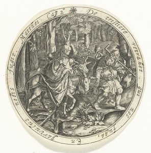 Flight into Egypt by Bartholomeus Willemsz. Dolendo