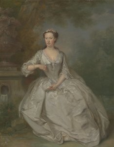 A Lady with a Book, c.1730-40 by Bartholomew Dandridge