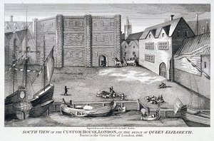 Custom House, London by Bartholomew Howlett