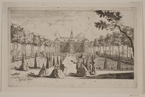 Jægersborg Castle by Bartholomæus Roque
