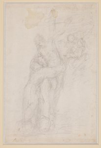 Saint Francis embracing the Crucified Christ by Bartolomé Esteban Murillo
