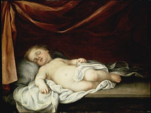 The Christ Child Asleep
