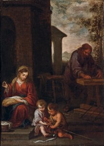 The Holy Family with the Infant Saint John the Baptist by Bartolomé Esteban Murillo